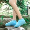 Men and women hiking slip wearable easy to carry silicone rain boots
