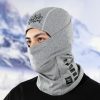 Velvet Windproof Ski Head Cover Protective Mask - Image 5