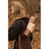 Warrior Hand Woven PU Skin Spliced Quiver - Image 4