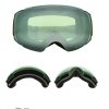 Compass ski glasses for men and women double-layer lens anti-fog spherical surface with magnets can be changed mountaineering goggles - Image 7
